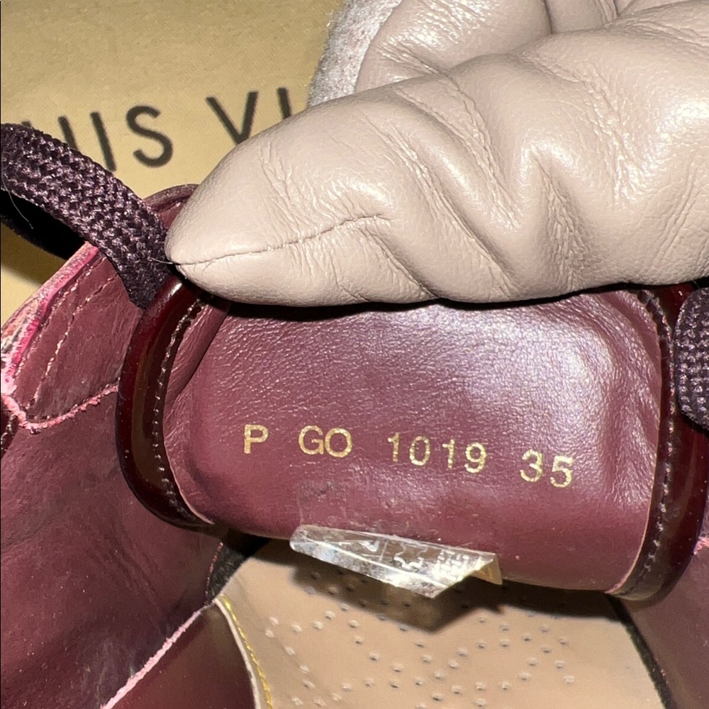 Louis Vuitton Sneakers Women Sz 5.0 - Picture 16 of 16